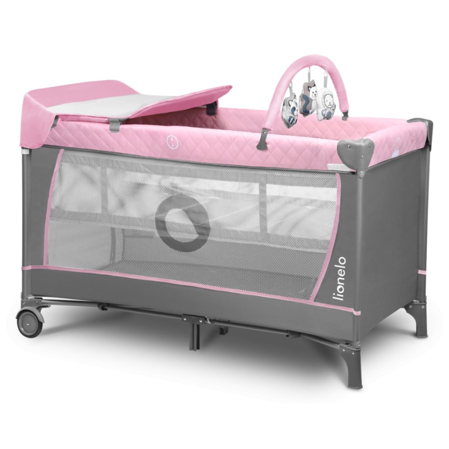 Дитячий манеж Lionelo Flower Flamingo (LO-FLOWER FLAMINGO)