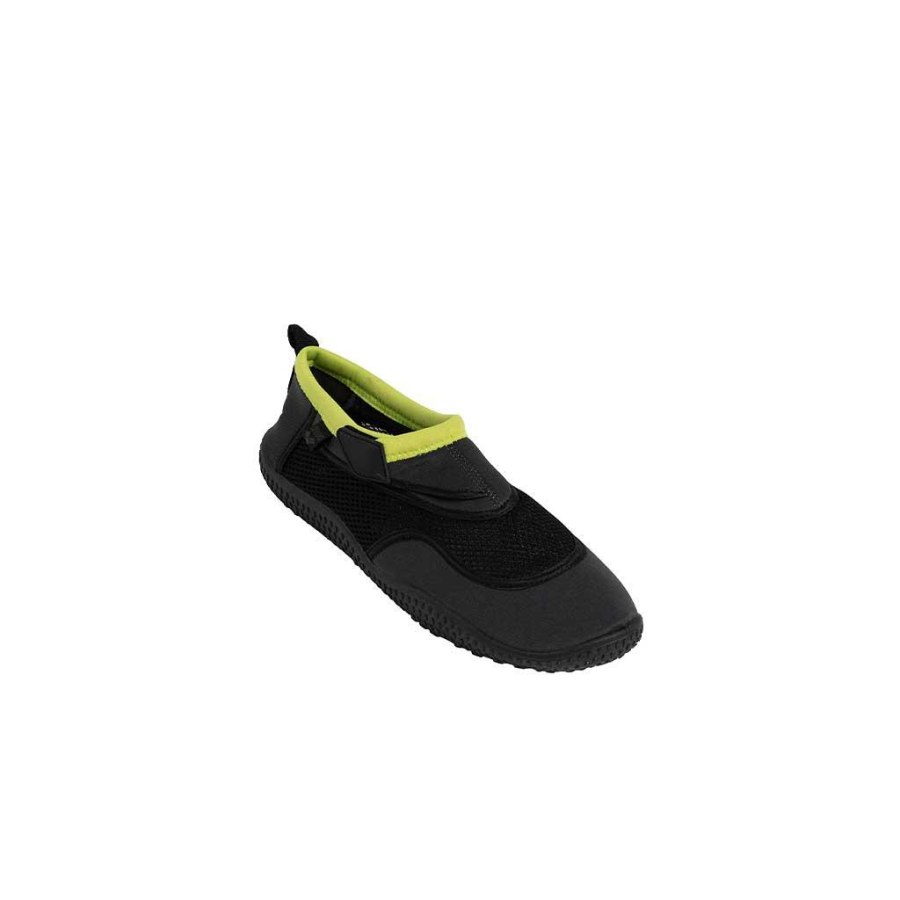 Аквашузи Arena Watershoes 005293-100 темно-сірий, салатовий 45 (3468336701041)
