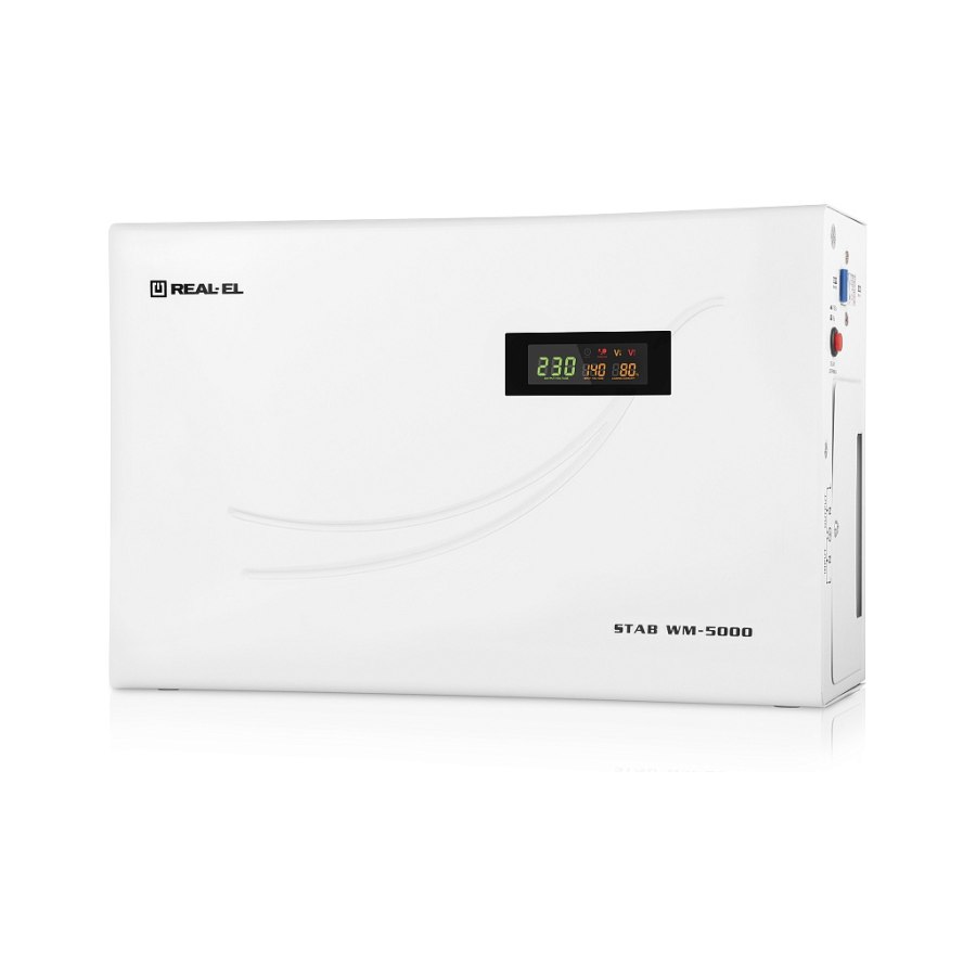 Стабілізатор напруги REAL-EL STAB WM-5000 (EL122400014)