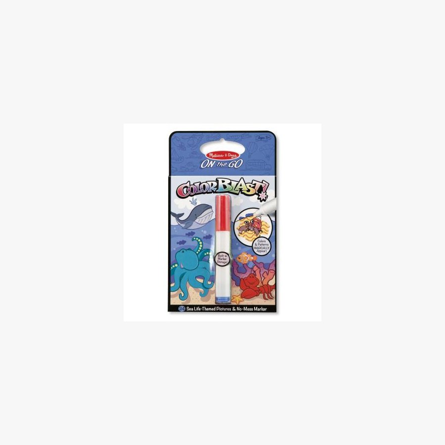 Набір для творчості Melissa&Doug Волшебная раскраска Морская жизнь (MD5358)