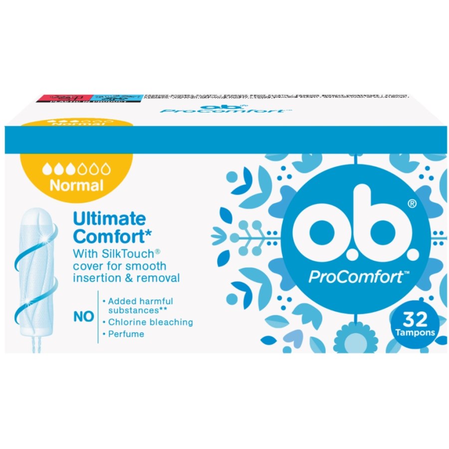 Тампони o.b. ProComfort Normal 32 шт. (3574661017808/3574661329871/3574661899992)