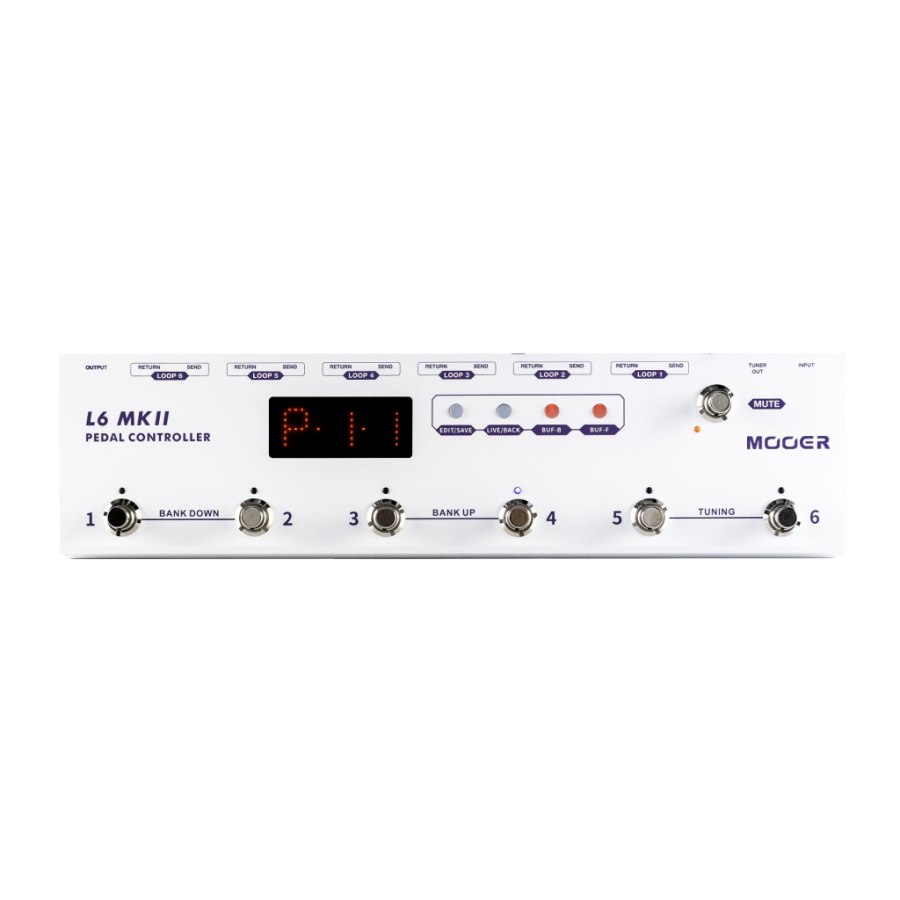 Футконтролер Mooer Pedal Controller L6 MKII
