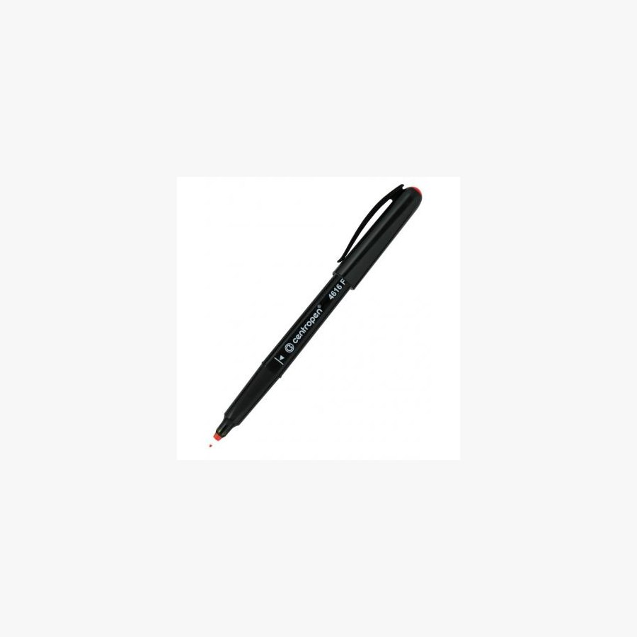 Маркер Centropen CD-Liner 4616 ergoline, 0,6 мм red (4616/02)