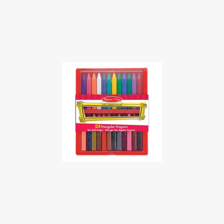 Олівці кольорові Melissa&Doug Дрібні полімерні 24 кольори (MD4136)