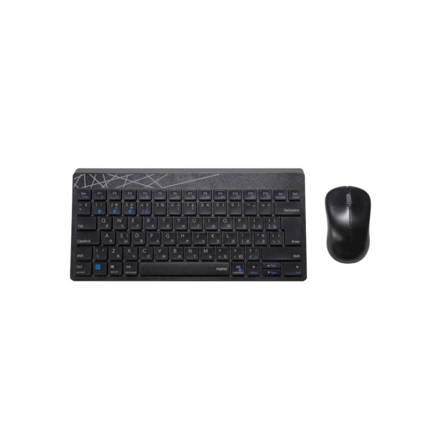 Комплект Rapoo 8000M Black