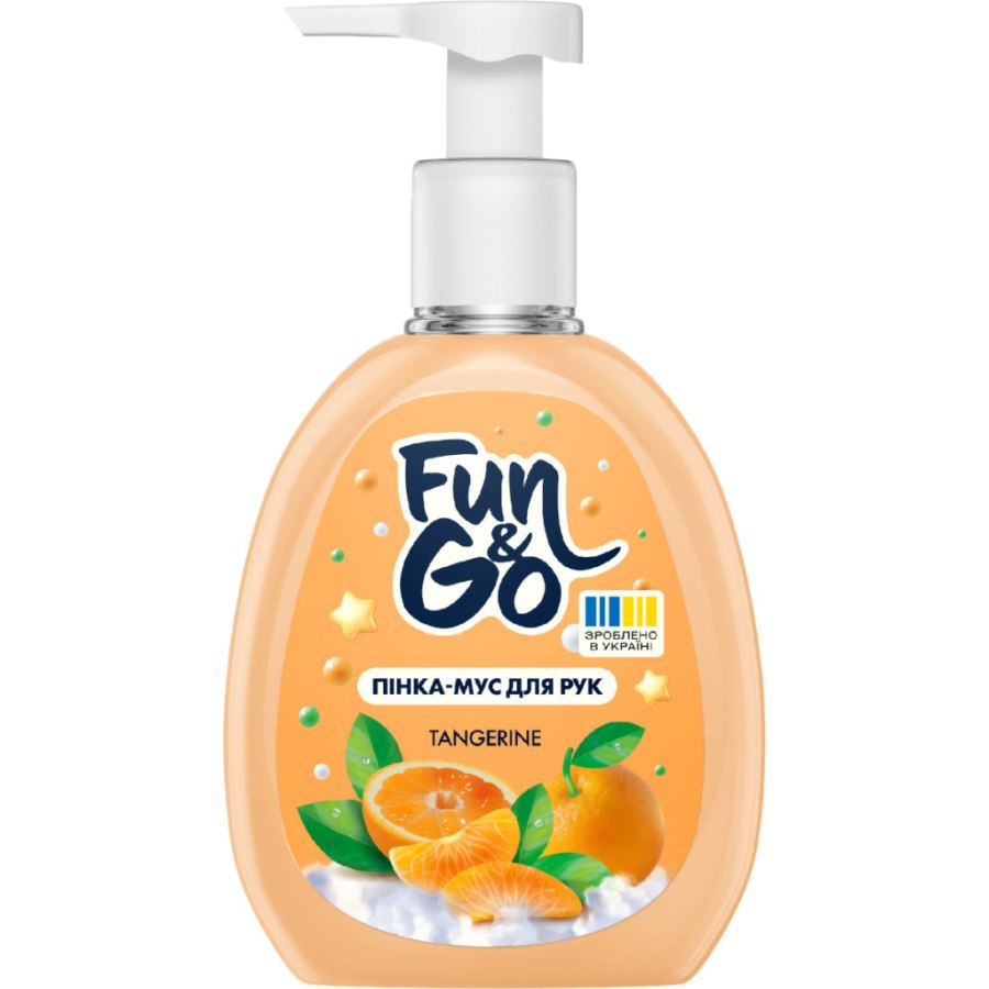 Мило-пінка Fun&Go Tangerine 300 мл (4820204702021)
