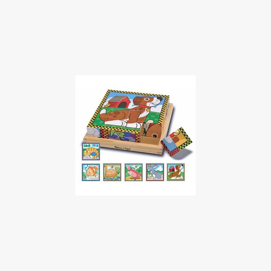 Кубики Melissa&Doug Домашние животные (MD3771)