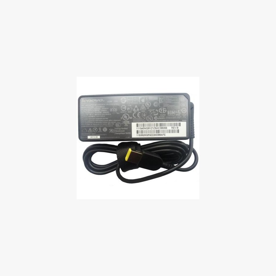 Блок живлення до ноутбуку Lenovo 65W 20V 3.25А разъем прямоугольный (pin inside) (PA-1900-081 / A40132)