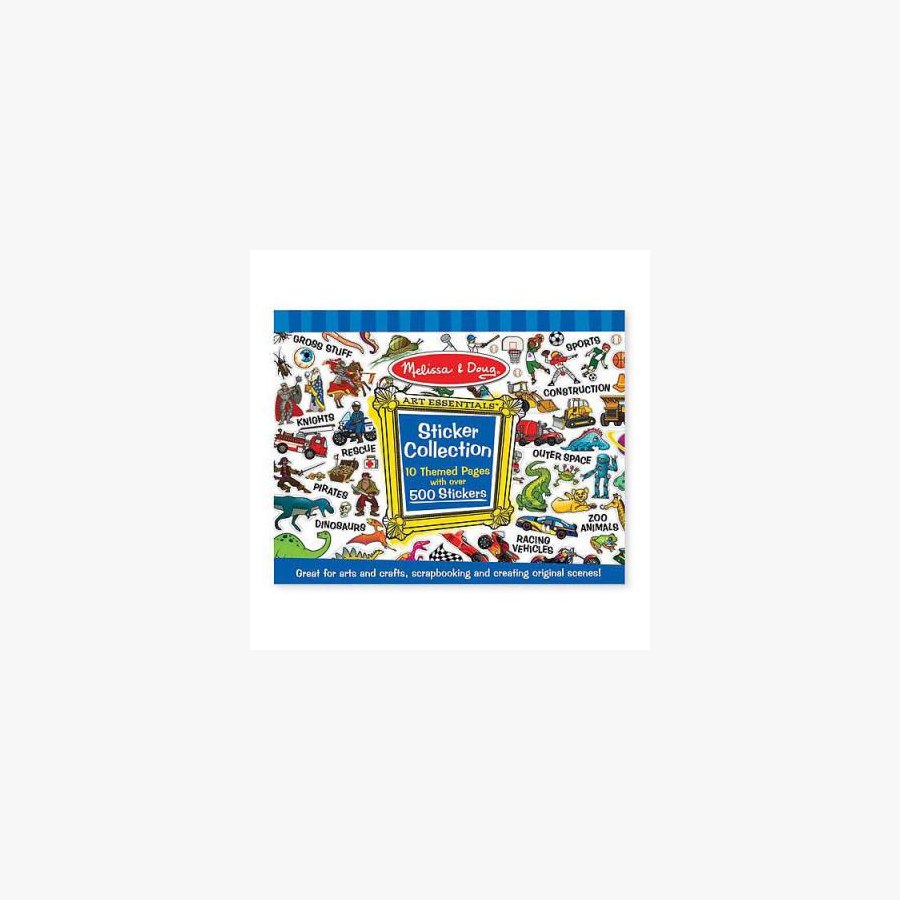 Набір для творчості Melissa&Doug Голубые стикеры , 500 шт. (MD4246)