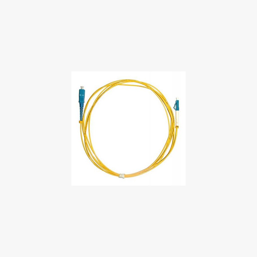 Оптичний патчкорд SC/UPC-LC/UPC Simplex, 2mm, SingleMode, 3m Cor-X (OFPC-SC/UPC-LC/UPC-3)