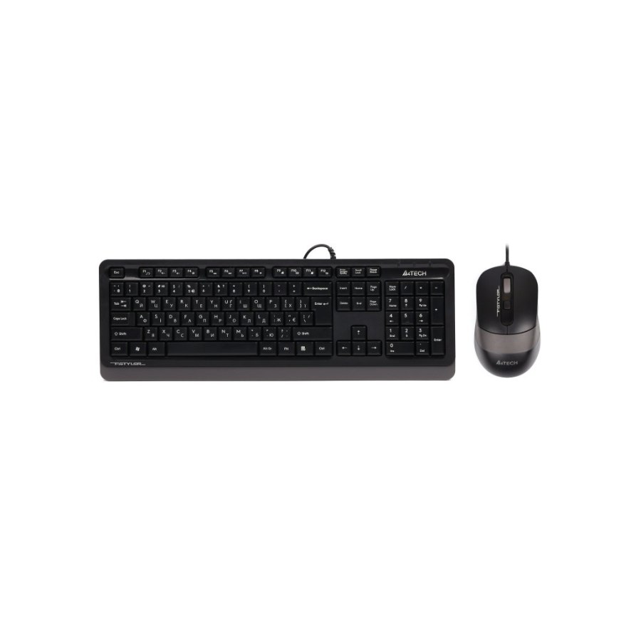 Комплект A4Tech F1010 Grey (4711421943239)