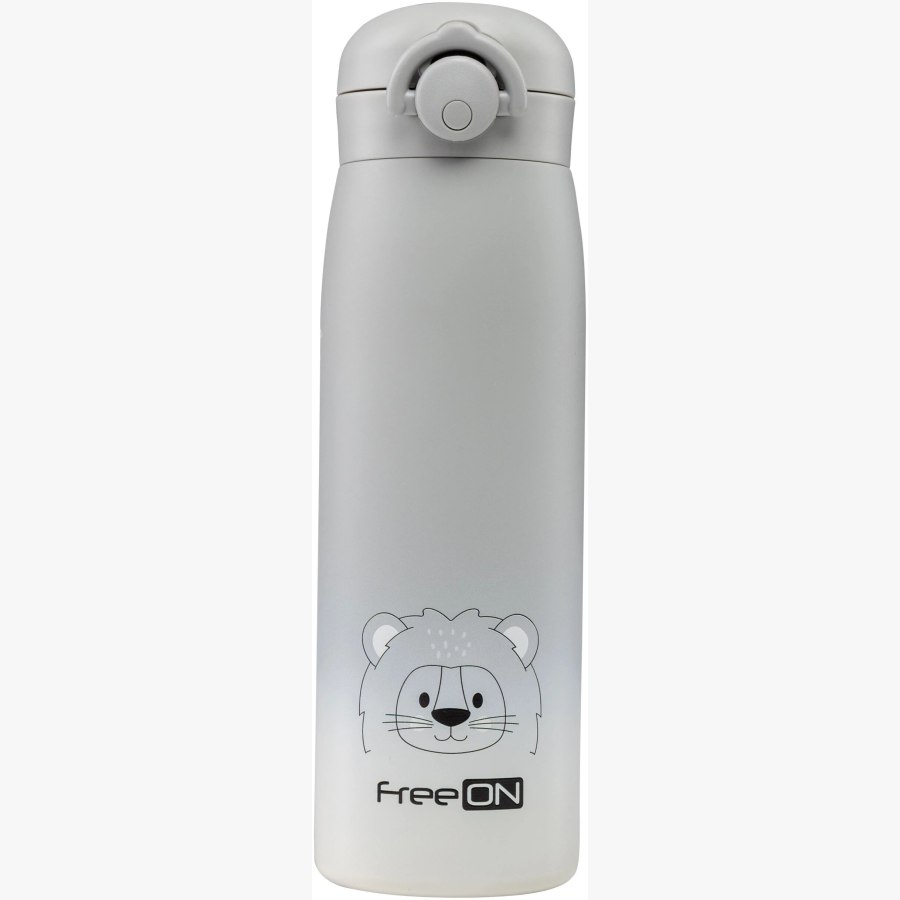 Термопляшка FreeON 480 мл, grey
