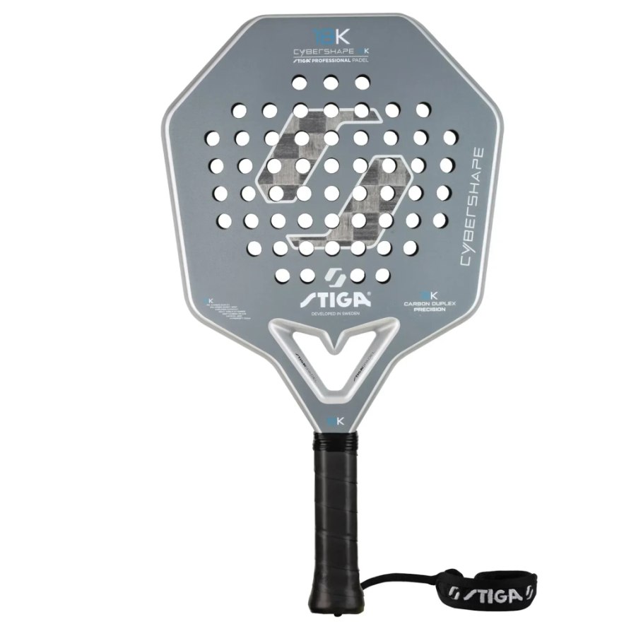 Ракетка для падел тенісу Stiga Racket 18K Cybershape 2V (2202-1722-03) (932049)