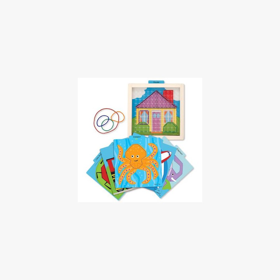 Розвиваюча іграшка Melissa&Doug Резиновая шнуровка (MD4373)