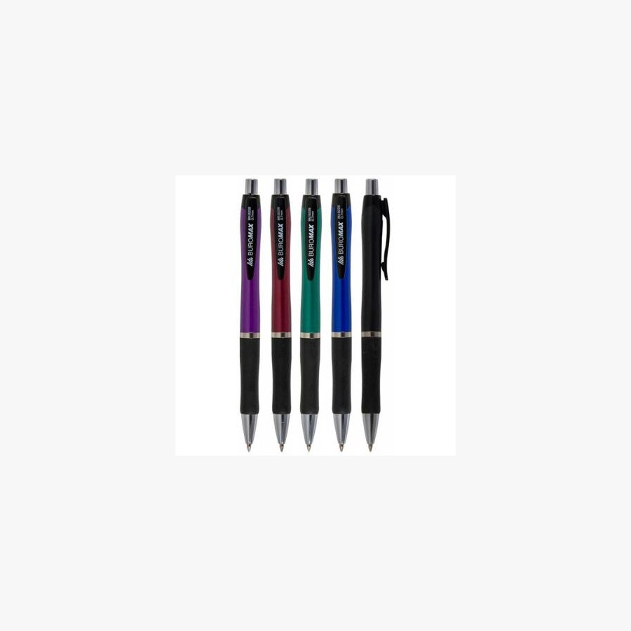 Ручка кулькова Buromax retractable, 0.7 мм (BM.8228)