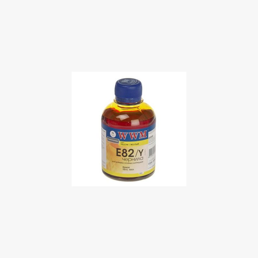 Чорнило WWM EPSON StPhoto R270/290 Yellow (E82/Y)