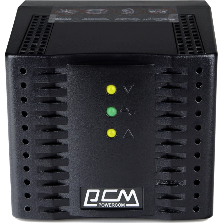 Стабілізатор напруги Powercom TCA-600 black