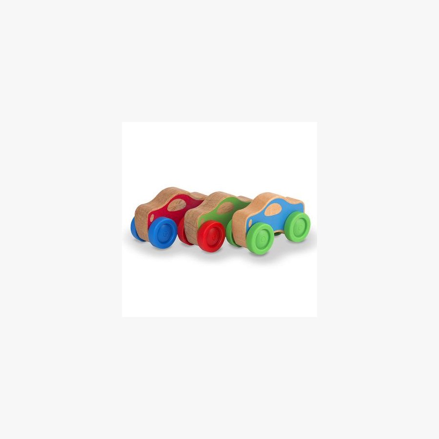 Розвиваюча іграшка Melissa&Doug Автомобильная пирамидка (MD4051)
