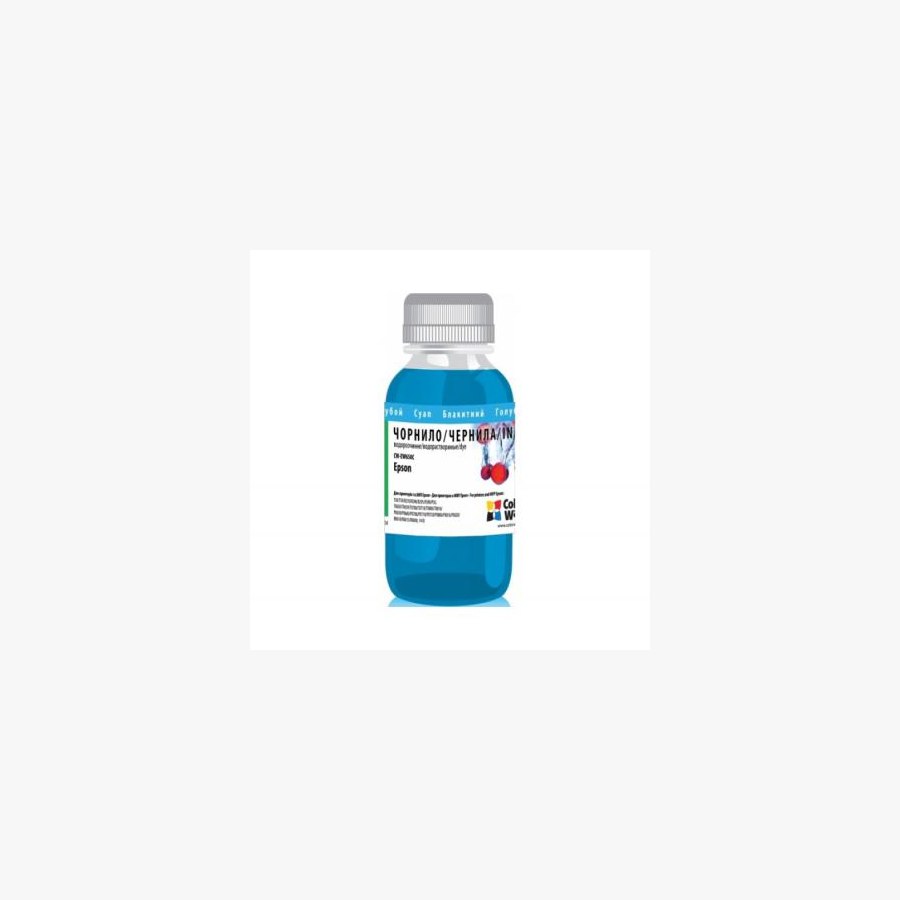 Чорнило ColorWay Epson SP R270/290 RX500 TX650 100мл Cyan (CW-EW650C01)