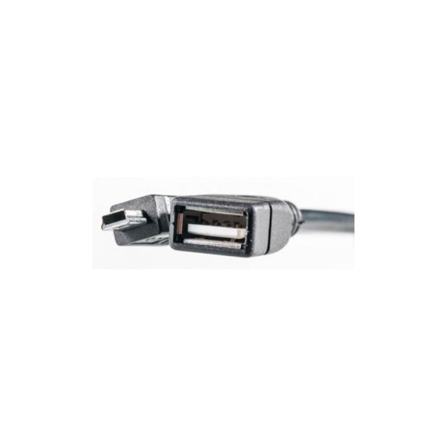 Перехідник OTG USB 2.0 AF to Mini 5P 0.1m PowerPlant (KD00AS1234)