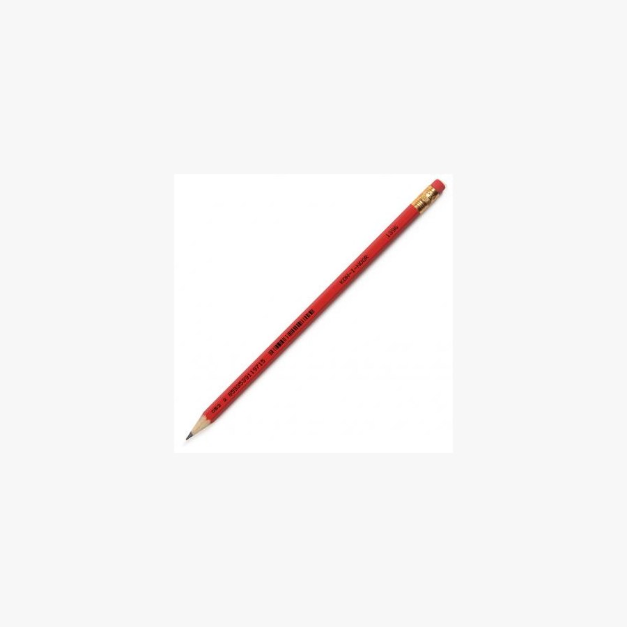 Олівець графітний Koh-i-Noor 1396-3, НВ, with eraser, red (139600200179)