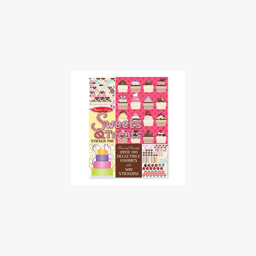 Набір для творчості Melissa&Doug стикеры "Мои сладости" (MD4239)
