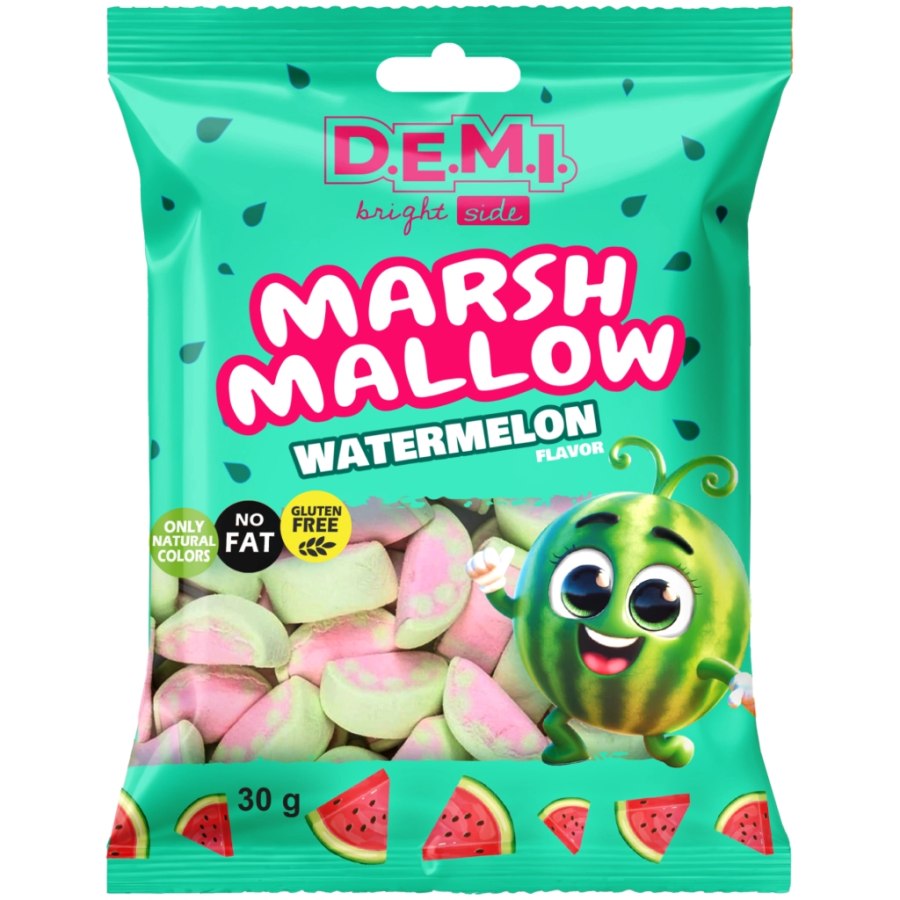 Маршмеллоу Demi Кавун 30 г (de.22408)