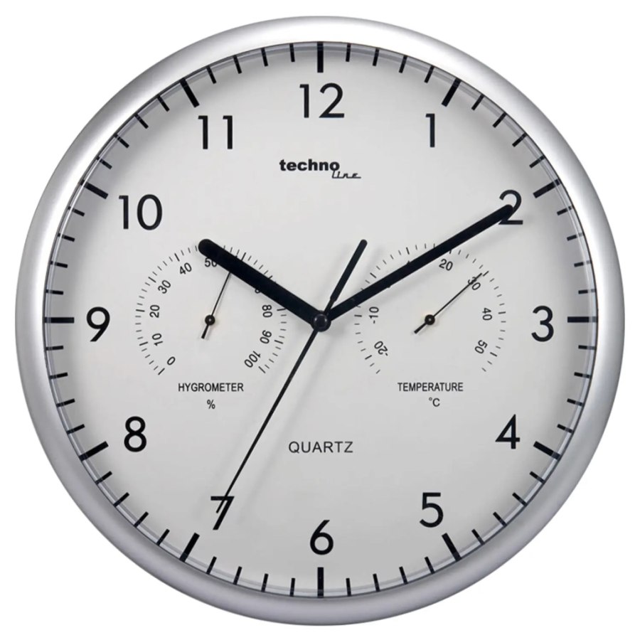 Настінний годинник Technoline White (WT650) (DAS301219)