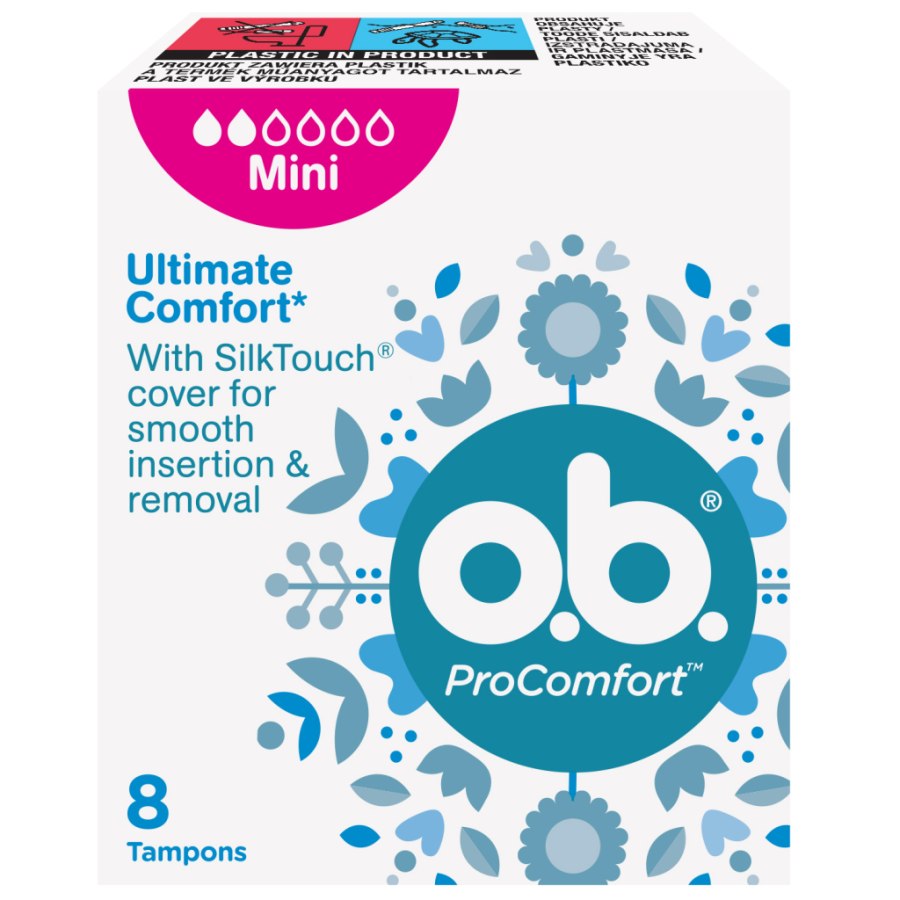 Тампони o.b. ProComfort Mini 8 шт. (3574661900223)