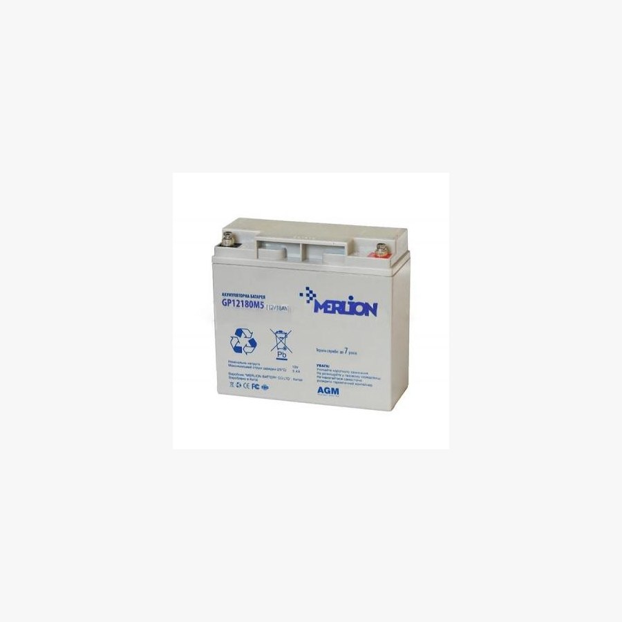 Батарея до ДБЖ Merlion 12V-18Ah (GP1218M5/ GP12180M5)