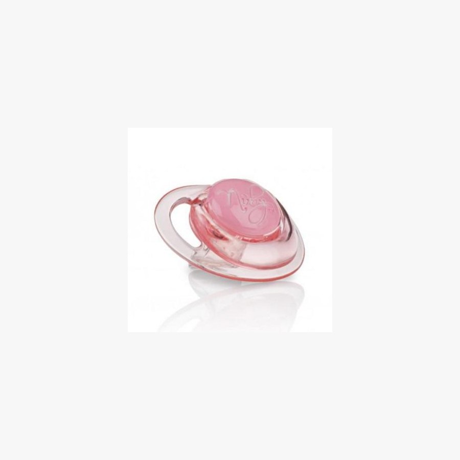 Пустушка Nuby Natural Touch Ортодонтическая 6-12м, розовая (67522MOSN-2)