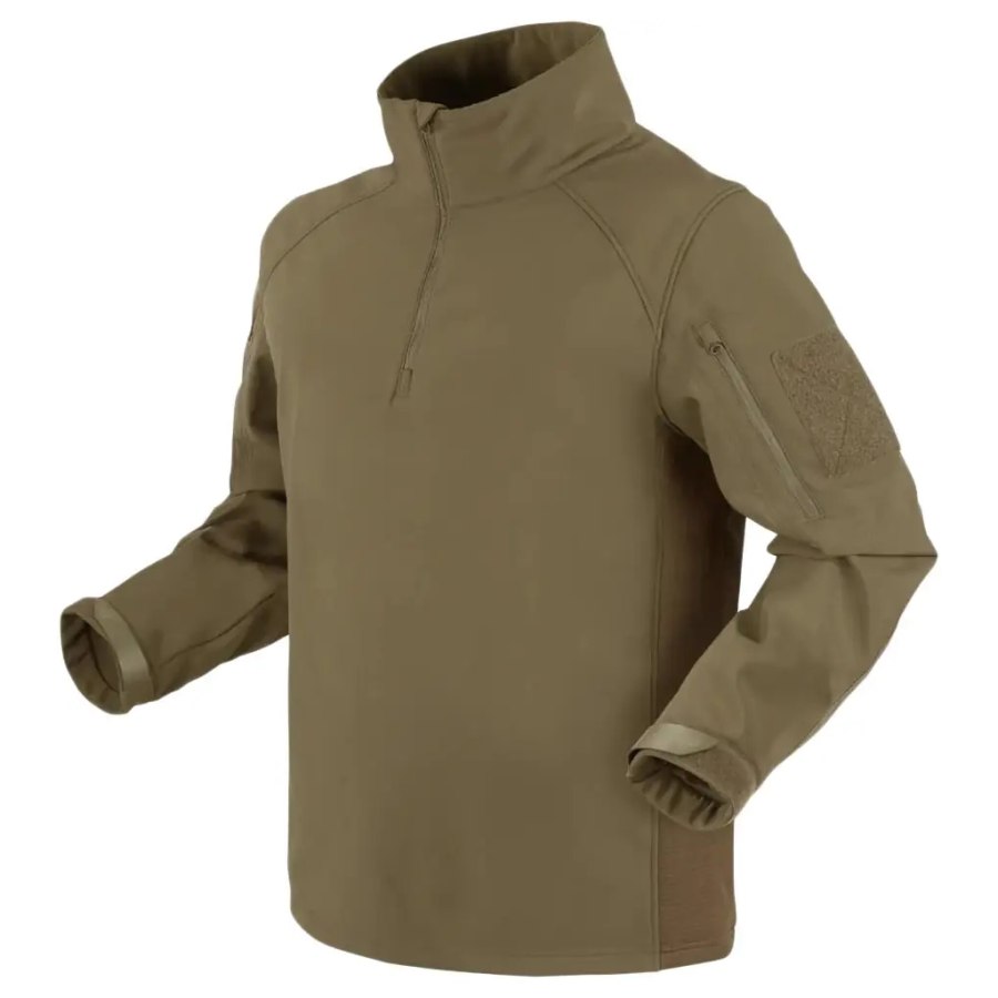 Кофта Condor-Clothing Patrol 1/4 Zip Soft Shell Tan XL (101185-003-XL)
