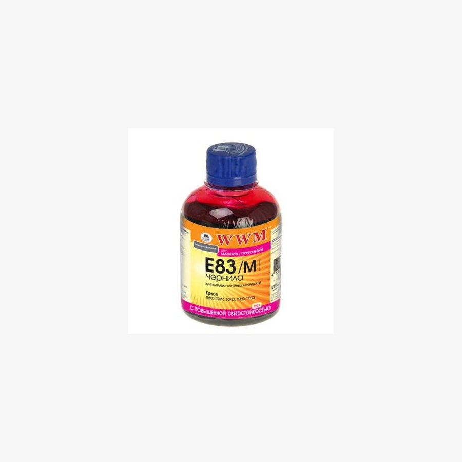 Чорнило WWM EPSON StPhoto R270/290 Magenta /NEW (E83/M)