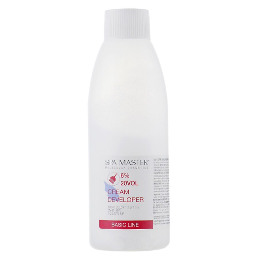 Окислювач для волосся Spa Master Cream Developer 20 Vol Крем 6% 100 мл (3800010527927)