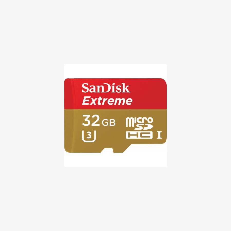 Карта пам'яті SanDisk 32GB microSD class 10 V30 A1 UHS-I U3 Extreme Action (SDSQXAF-032G-GN6AA)