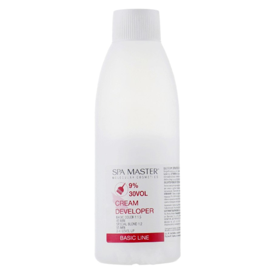 Окислювач для волосся Spa Master Cream Developer 30 Vol Крем 9% 100 мл (3800010527941)