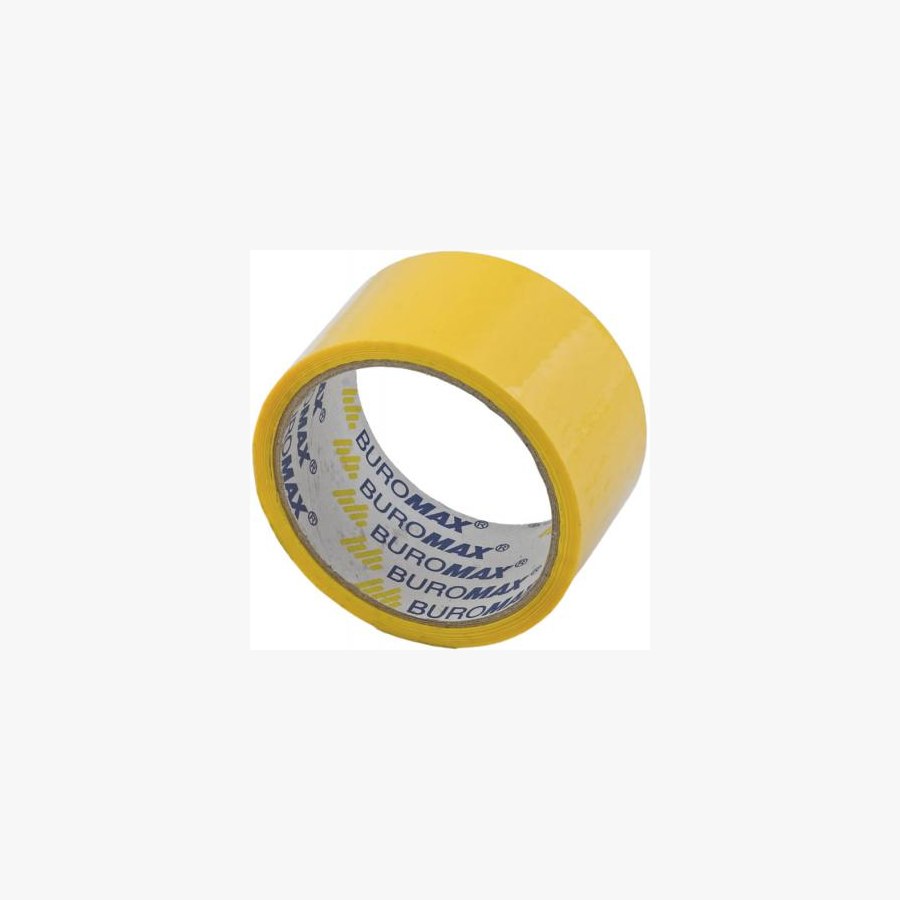 Скотч Buromax Packing tape 48мм x 35м х 43мкм, yellow (BM.7007-08)