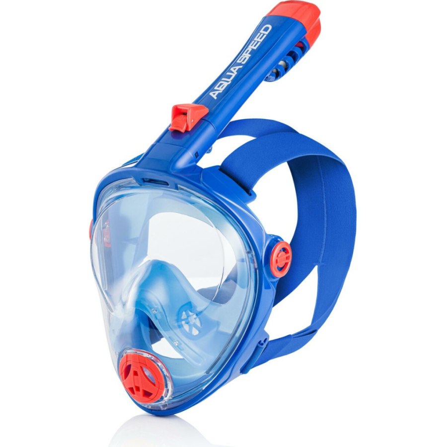 Маска для плавання Aqua Speed Spectra 2.0 7079 синій, помаранчевий 248-01 S (5908217670793)