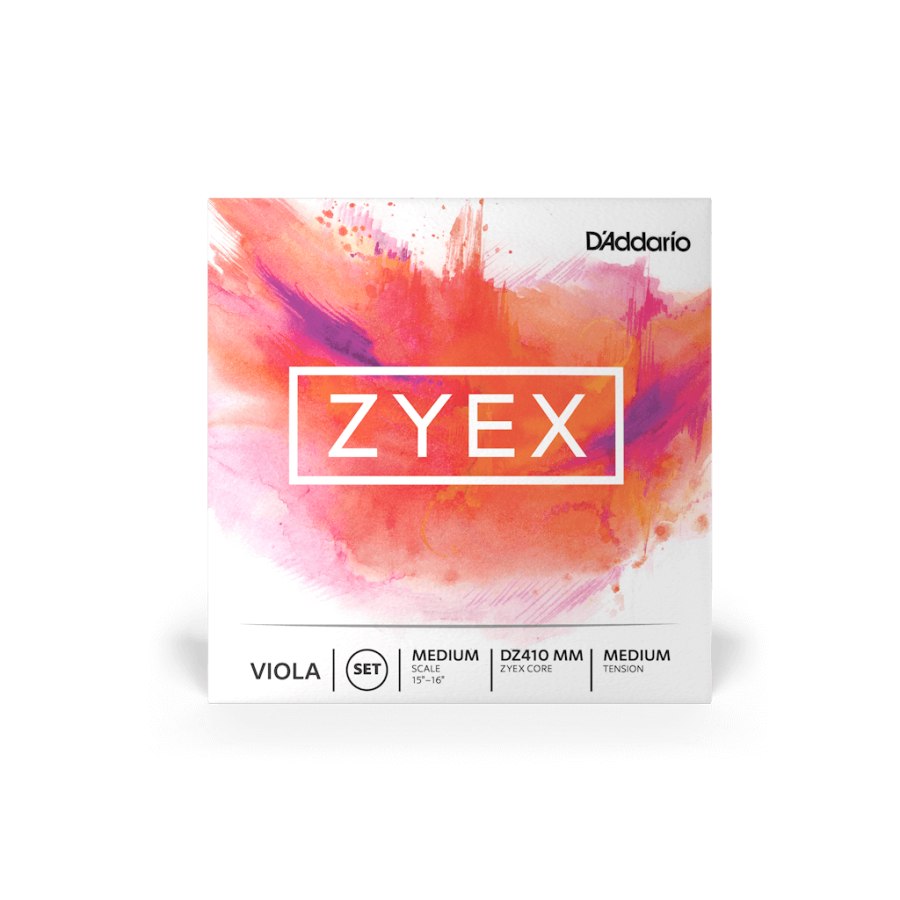 Струни для альта D'Addario Zyex Viola String Set (Medium Scale, Medium Tension) (DZ410 MM)