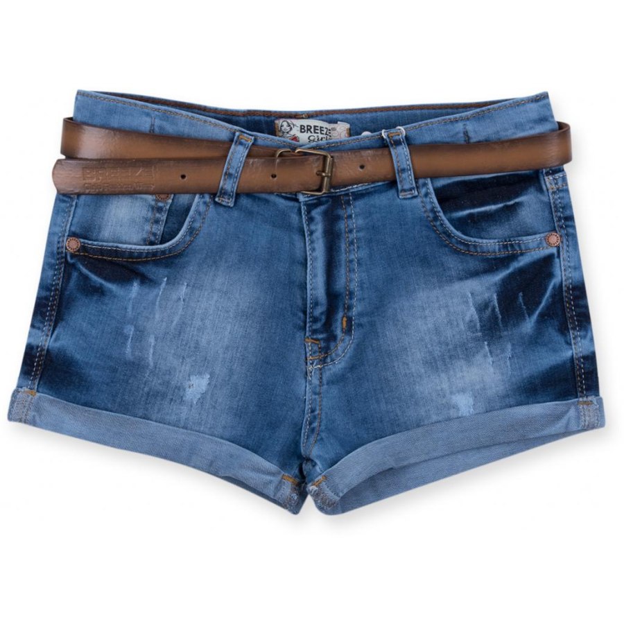 Шорти дитячі Breeze з ременем (20063-128G-jeans)