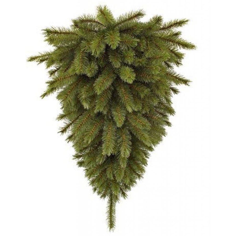 Штучна сосна Triumph Tree "перевернута" Forest frosted зелена, 0,9 м (8718861155433)