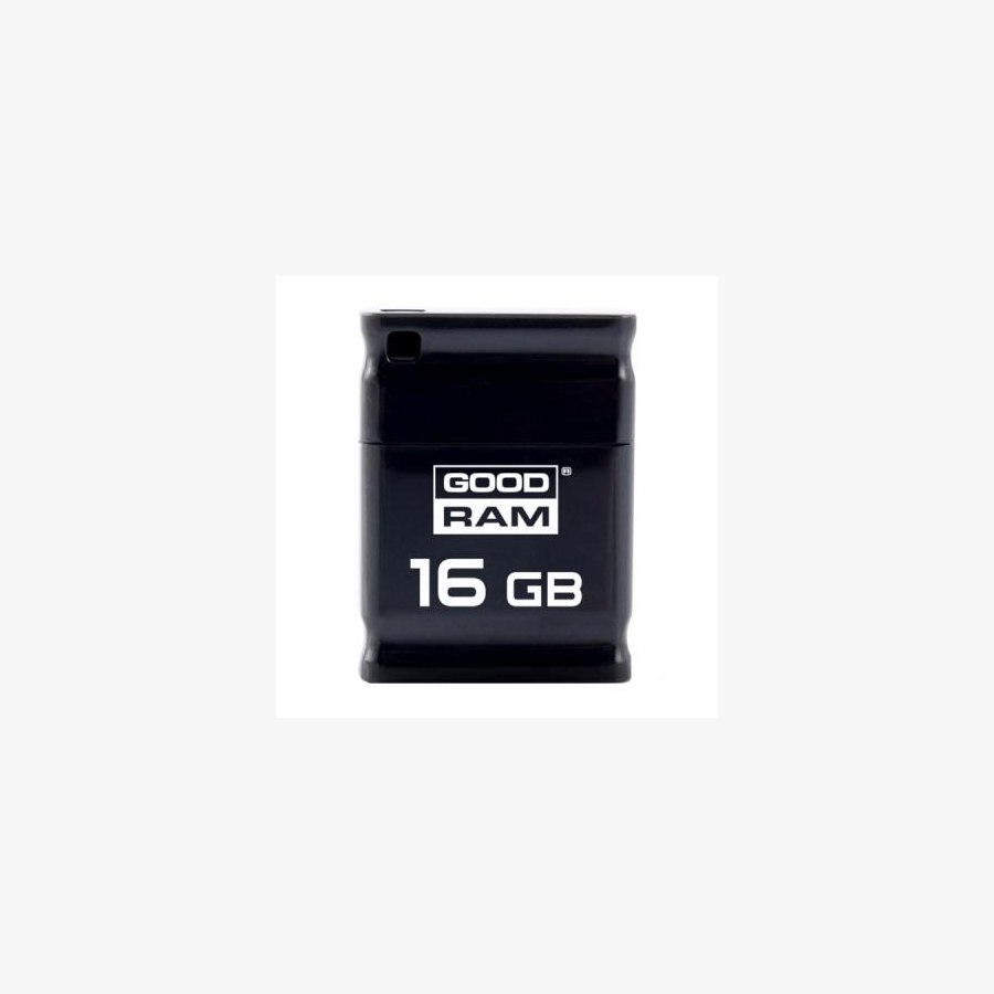 USB флеш накопичувач Goodram 16GB UPI2 Piccolo Black USB 2.0 (UPI2-0160K0R11)