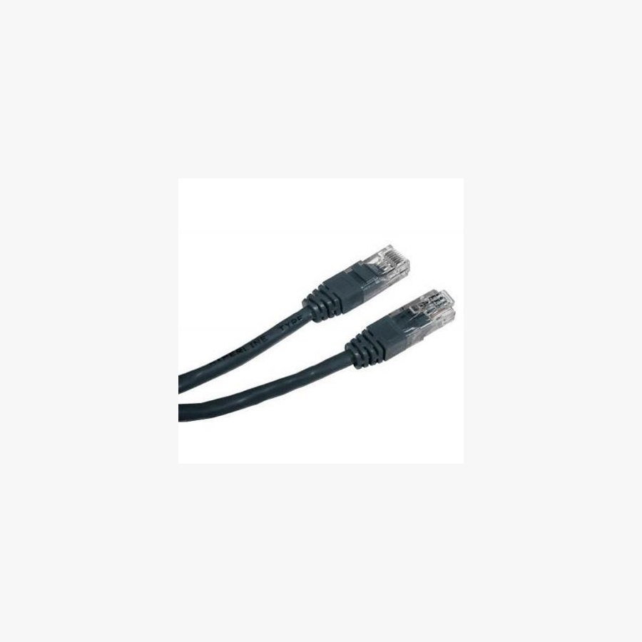 Патч-корд Cablexpert 0.25м UTP CCA (PP12-0.25M/BK)