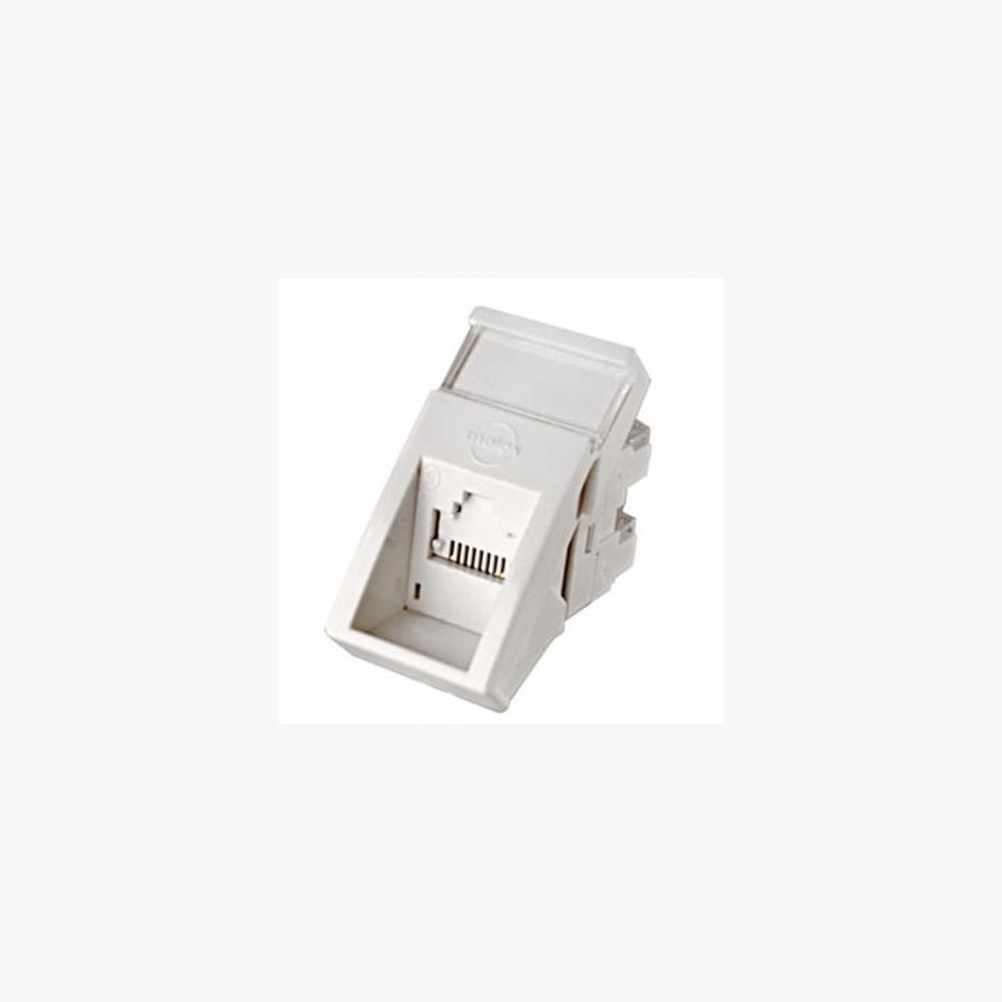 Модуль Keystone RJ45 UTP кат. 6, 22.5x45, кутовий Molex (MLG-00021-02)