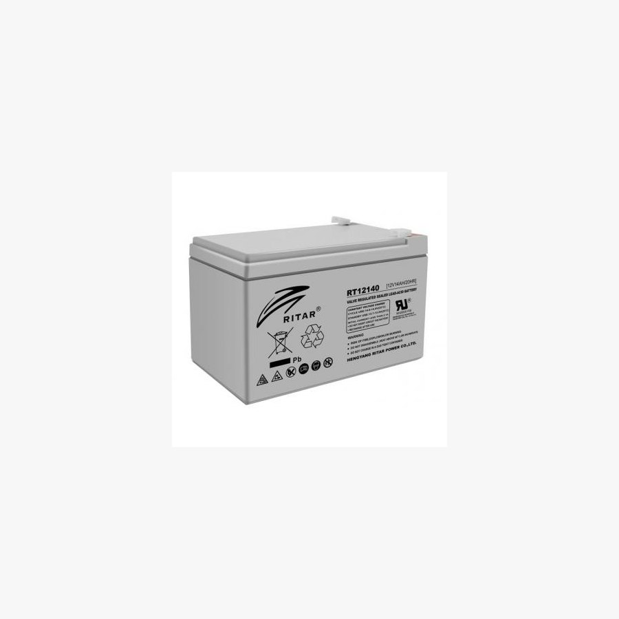 Батарея до ДБЖ Ritar AGM RT12140, 12V-14Ah (RT12140H)