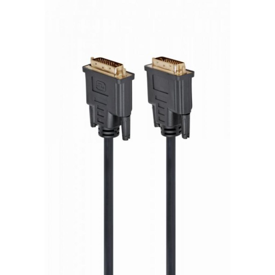 Кабель мультимедійний DVI M to DVI M 3.0m 24+1pin Cablexpert (CC-DVI2-BK-10)
