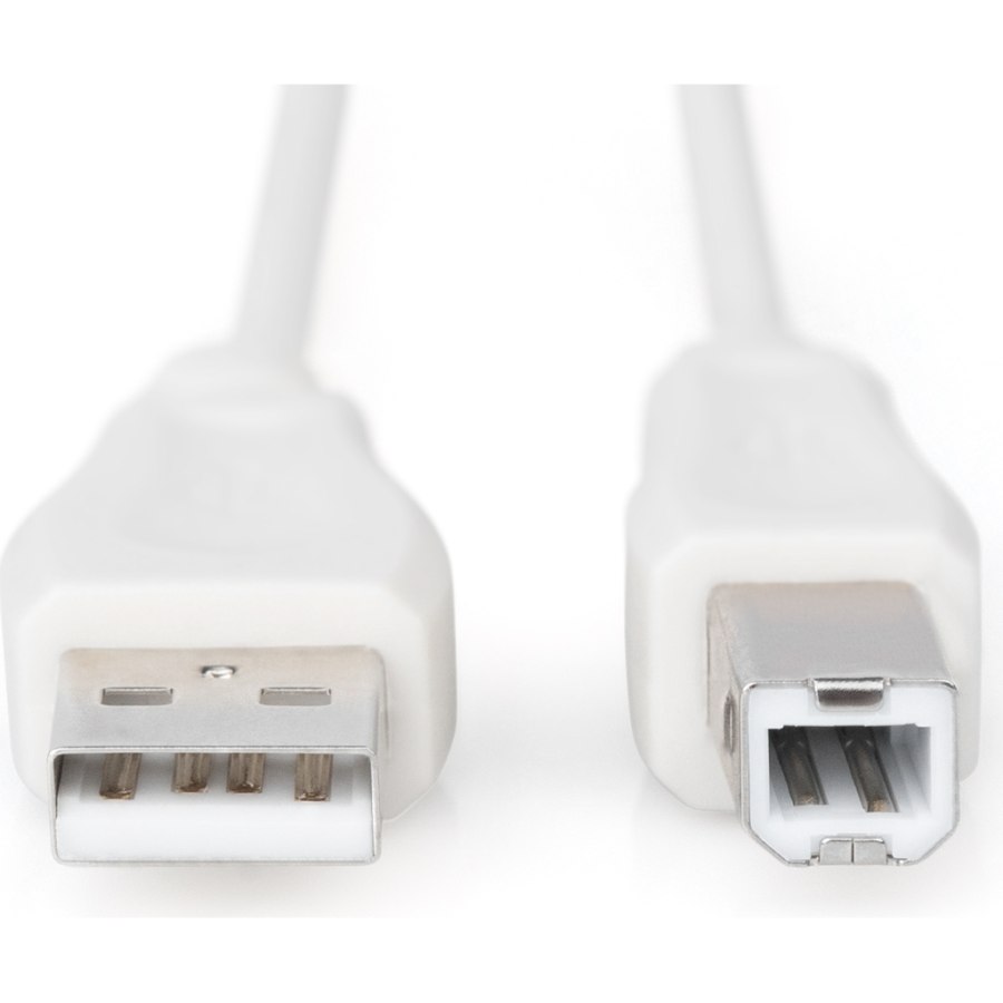 Кабель для принтера USB 2.0 AM/BM 1.8m Digitus (AK-300102-018-E)