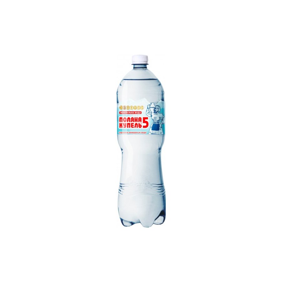 Мінеральна вода АЛЕКС Поляна Купель-5, 1,5л (1526301)