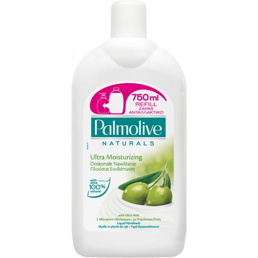 Рідке мило Palmolive Оливковое Молочко сменный блок 750 мл (8693495025263)