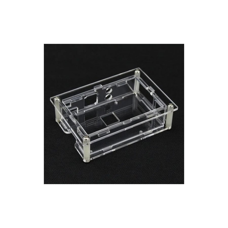 Корпус для Мікро ПК Raspberry Pi для PI4 прозорий (Acrylic, for 3.5 inch LCD) (RA575)